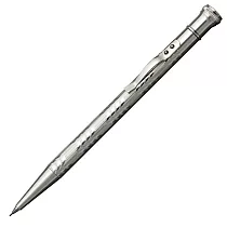 PLATINUM 白金牌 早川式繰出鉛筆 限定複製款 0.5mm 鍍銀