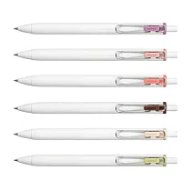 【三菱】UNI─BALL ONE 自動鋼珠筆 限定色 0.38mm /支 UMNS─38 甘納許 UMNS─38.GANACHE