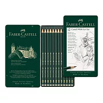 【Faber─Castell】輝柏 9000高級素描鉛筆 2H~8B /盒 119065G