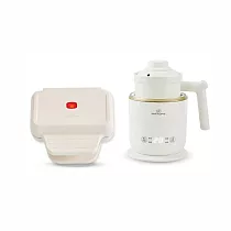 MATURE美萃 雙11強檔 MINI食光陶瓷熱壓機 CY-1627 + 剛剛好陶瓷電煮鍋 CY-1626