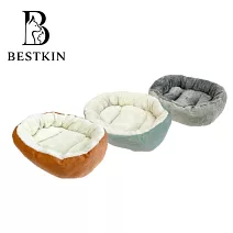 【Bestkin】橢圓栗子寵物窩 灰色
