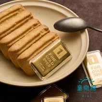 【童樂繪金飾】黃金9999純金 1克 1g金條 幸運星LuckyStar (一公克金塊 投資/收藏/保值)