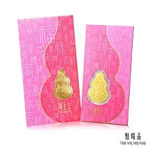 (贈品)【點睛品】福祿葫蘆 黃金金片