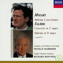 莫札特：交響協奏曲／薩利耶里：C大調協奏曲、D大調交響曲