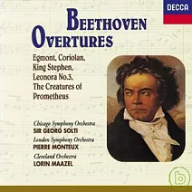 貝多芬序曲選 - 艾格蒙、柯麗奧蘭、雷奧諾爾、史蒂芬王、普羅米修斯的創造物 / 蕭提、蒙都 、馬捷爾指揮