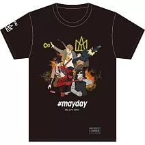 五月天 / [五月天LIFE] 黑暗騎士 第5分隊黑T-GM