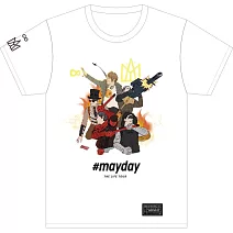 五月天 / [五月天LIFE] 黑暗騎士 第5分隊白T-M