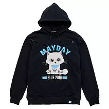 [五月天 Just Rock It 2020 藍 BLUE] 我是菜頭粿 黑帽T - 2XL