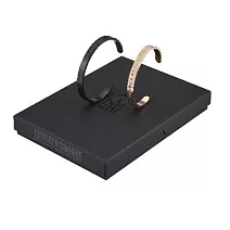 五月天生一對歌詞手環 玫瑰金 (女款) + 黑 (男款)