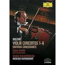 莫札特：小提琴協奏曲全集、交響協奏曲 2DVD