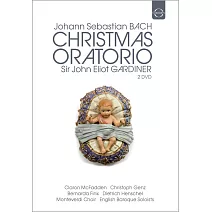 巴哈：聖誕神劇 / 賈第納〈指揮〉蒙台威爾第合唱團、英國巴洛克獨奏家合奏團  麥法登〈女高音〉芬克〈次女高音〉根茨〈男高音〉亨謝爾〈男低音〉(2DVD)