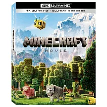 MINECRAFT麥塊電影 UHD+BD 雙碟限定鐵盒版