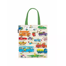 美國Out of Print托特包／Richard Scarry: Cars and Trucks and Things That Go Tote Bag