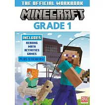 Minecraft官方英文練習本（國小一年級，含獎勵貼紙）Official Minecraft Workbook: Grade 1