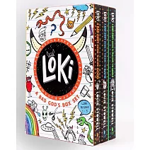 惡作劇之神洛基漫畫日記 1-3 集套書 Loki: A Bad God’s Box Set