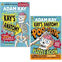 《K博士的怪奇解剖教室》知識讀本+活動本套書（2冊合售）