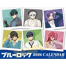 BLUE LOCK 藍色監獄2026年桌上型月曆