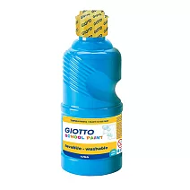 【義大利 GIOTTO】可洗式兒童顏料250ml(單罐)藍色