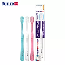 BUTLER 密集植毛護理牙刷1支-軟毛(顏色隨機)