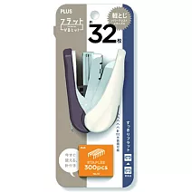 PLUS 32枚雙排平針輕鬆訂迷你機白