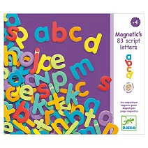 【Djeco智荷】磁鐵拼圖- 小寫字母