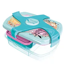 【法國Maped】輕鬆開兒童子母餐盒1.78L-氣質巴黎