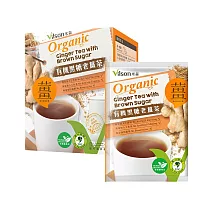 【vilson 米森】有機黑糖老薑茶 (20g*8包/盒)