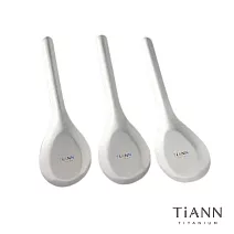【鈦安TiANN】純鈦台式湯匙  3入