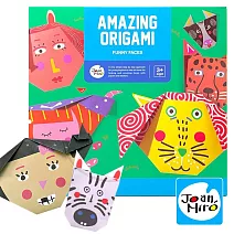【JoanMiro 原創美玩】兒童全彩摺紙- 表情看看看 JM08947