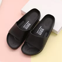 333家居鞋館 流線活力室外拖鞋JP27黑色