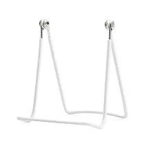 【日本HIGHTIDE】雙股書本立架L號 ‧ 白色