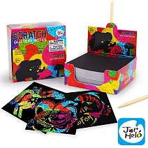 【JarMelo 原創美玩】創意便籤- 炫彩刮畫組 JA91388