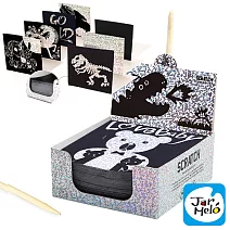 【JarMelo 原創美玩】創意便籤- 亮銀刮畫組 JA91395