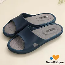 維諾妮卡 E加E乳膠進化拖鞋 JP27 深藍