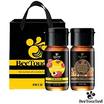 【蜜蜂工坊】嚴選台灣蜜禮盒(台灣荔枝蜜700g+金選台灣蜂蜜700g)