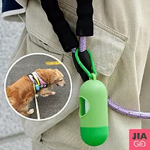 JIAGO 寵物拾便袋收納組 藍色