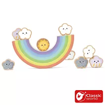 【德國 classic world 客來喜經典木玩】彩虹平衡遊戲《20094》