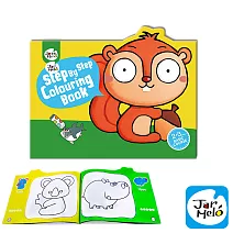 【JarMelo 原創美玩】步步著色本 (2-3歲基礎篇) JA93450