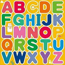 樂彩森林 磁性認知訓練板- 大寫ABC