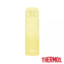【THERMOS 膳魔師】不銹鋼真空保溫瓶500ml (JNL-504-RGYL)漸層黃