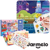 【JarMelo 原創美玩】轉印貼紙-繁忙的城市 JA93405