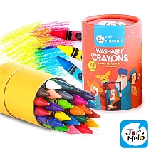 【JarMelo 原創美玩】可水洗蠟筆 (24色) JA90411