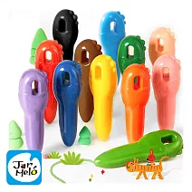 【JarMelo 原創美玩】我不是鑰匙-創意滿滿12色蠟筆 JA94686