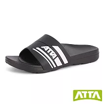 ATTA流線均壓室外拖鞋 JP29 黑白