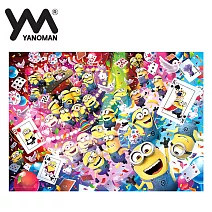【日本正版授權】小小兵 拼圖 500片 日本製 益智玩具 Bob/史都華/minions/神偷奶爸 Yanoman
