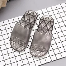 333家居鞋館 熱銷好評 素色浴室拖鞋 L 黑