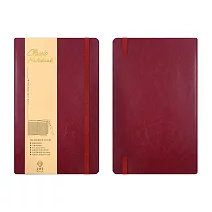 【IWI】經典系列 A5筆記本-方格- 經典紅