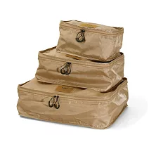 【日本HIGHTIDE】nahe 旅行收納袋3入組 ‧ 米色