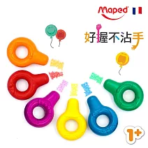 【法國Maped】寶寶圈圈蠟筆6色