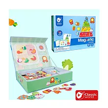 【德國 classic world 客來喜經典木玩】磁性遊戲盒- 食物日記《20041》